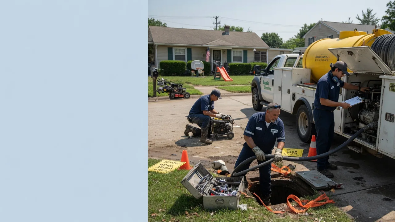 Septic Tank Pumping in Saxonburg, PA near me